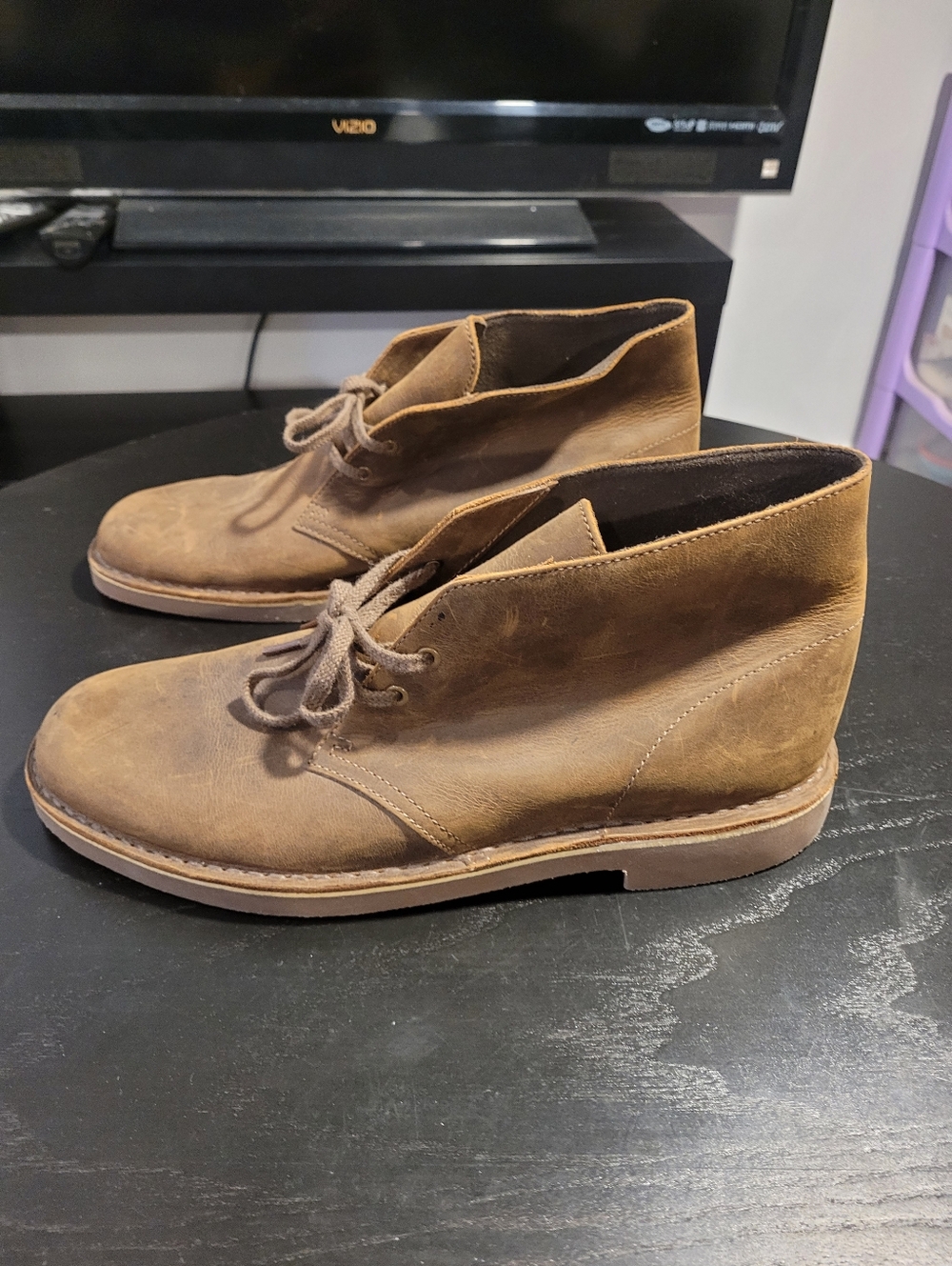 Men's Brown Clarks Desert Boots